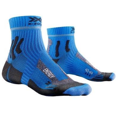 X-Socks Running Sock Marathon Energy 4.0 (Long Distance) 2023 blue/black Men - 1 Pair